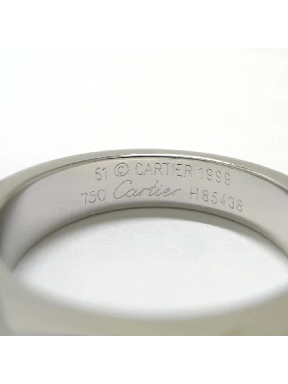 Cartier Ring 18k White Gold